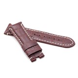 Brown Alligator Style Deployment Strap for Panerai® WP2-22/20