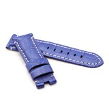 Light Blue Alligator Style Deployment Strap for Panerai® WP5-22/20