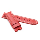 Red Alligator Style Deployment Strap for Panerai® WP7-22/20